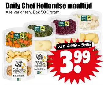 Dirk Daily Chef Hollandse maaltijd aanbieding