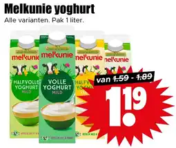 Dirk Melkunie yoghurt aanbieding