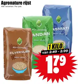 Dirk Agronature rijst aanbieding