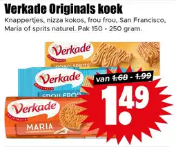 Dirk Verkade Originals koek aanbieding