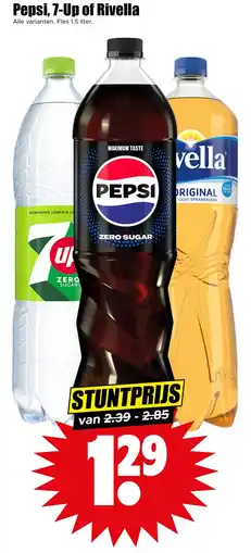 Dirk Pepsi, 7 Up of Rivella aanbieding