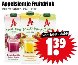 Dirk Appelsientje Fruitdrink aanbieding