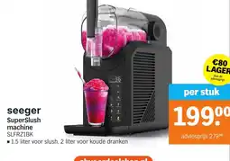 Albert Heijn Seeger SuperSlush machine SLFRZ1BK aanbieding