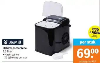 Albert Heijn BluMill IJsblokjesmachine aanbieding