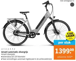 Albert Heijn Amant automatic zilvergrijs aanbieding