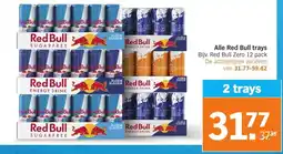 Albert Heijn Alle Red Bull trays aanbieding