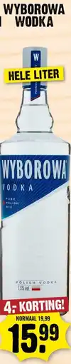 Dirk Wyborowa wodka aanbieding