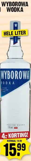 Dirk Wyborowa wodka aanbieding