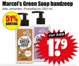 Dirk Marcel's Green Soap handzeep aanbieding