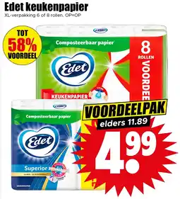 Dirk Edet keukenpapier aanbieding