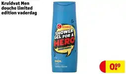 Kruidvat Kruidvat Men douche limited edition vaderdag aanbieding