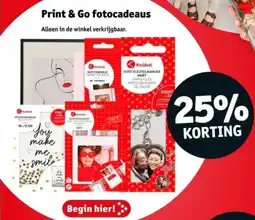 Kruidvat Print & Go fotocadeaus aanbieding