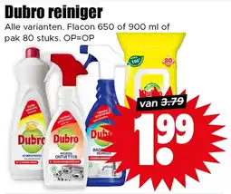 Dirk Dubro reiniger aanbieding