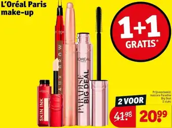 Kruidvat L'Oréal Paris make-up aanbieding