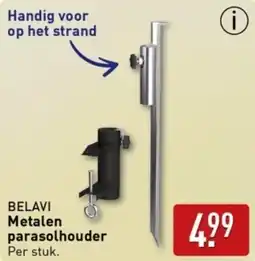 ALDI BELAVI Metalen parasolhouder aanbieding