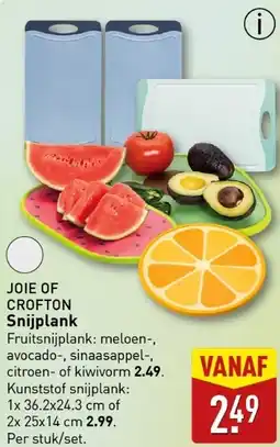 ALDI JOIE OF CROFTON Snijplank aanbieding