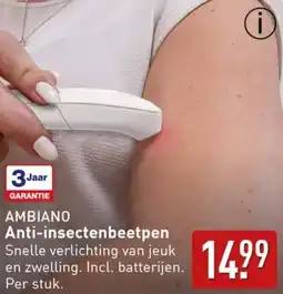 ALDI AMBIANO Anti-insectenbeetpen aanbieding
