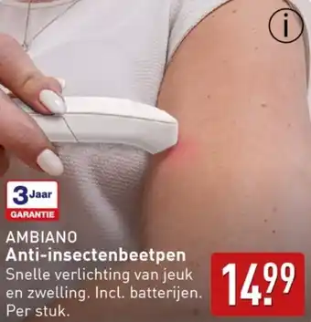 ALDI AMBIANO Anti-insectenbeetpen aanbieding