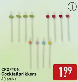 ALDI CROFTON Cocktailprikkers aanbieding