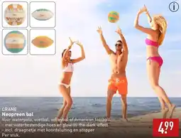 ALDI CRANE Neopreen bal aanbieding
