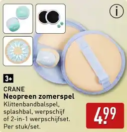 ALDI CRANE Neopreen zomerspel aanbieding