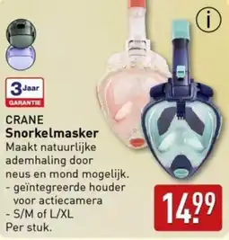 ALDI CRANE Snorkelmasker aanbieding