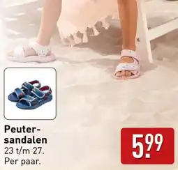 ALDI Peuter Sandalen aanbieding