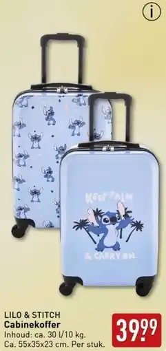 ALDI LILO & STITCH Cabinekoffer aanbieding
