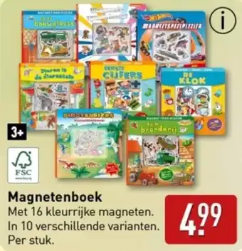 ALDI Magnetenboek aanbieding