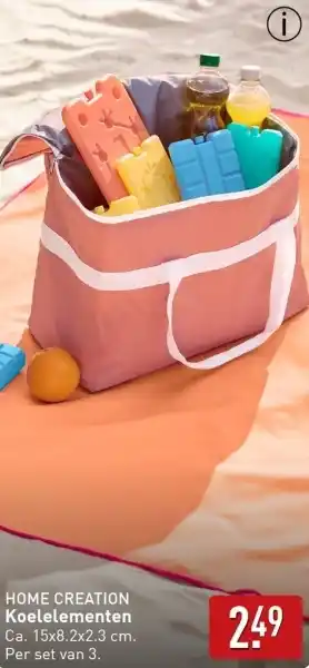 ALDI HOME CREATION Koelelementen aanbieding