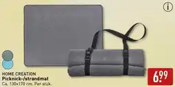 ALDI HOME CREATION Picknick-/strandmat aanbieding