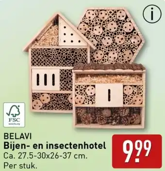 ALDI BELAVI Bijen en insectenhotel aanbieding
