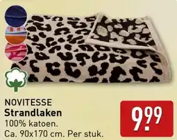 ALDI NOVITESSE Strandlaken aanbieding