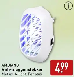 ALDI AMBIANO Anti-muggenstekker aanbieding