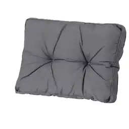 Praxis Madison rugkussen Florence grijs 60x40cm - 1 stuks aanbieding