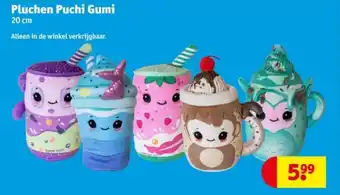 Kruidvat Pluchen Puchi Gumi aanbieding