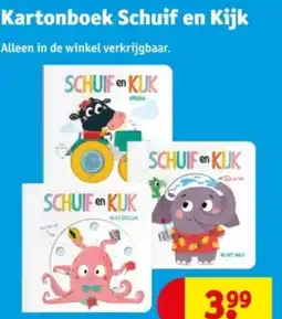 Kruidvat Kartonboek Schuif en kijk aanbieding