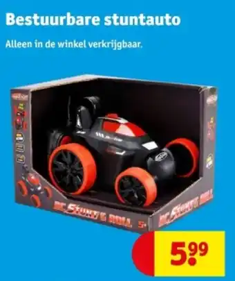 Kruidvat Bestuurbare stuntauto aanbieding