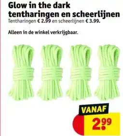 Kruidvat Glow in the dark tentharingen en scheerlijnen aanbieding