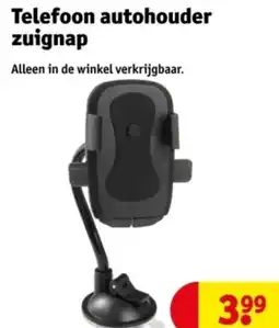 Kruidvat Telefoon autohouder zuignap aanbieding