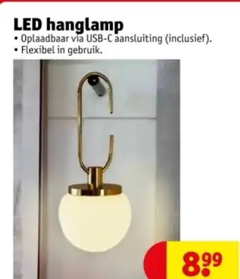 Kruidvat LED hanglamp aanbieding