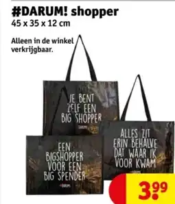 Kruidvat #DARUM! shopper aanbieding