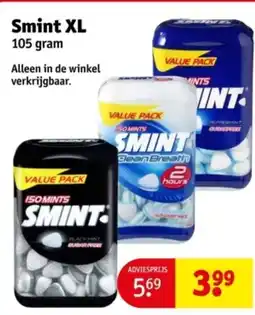 Kruidvat Smint XL aanbieding