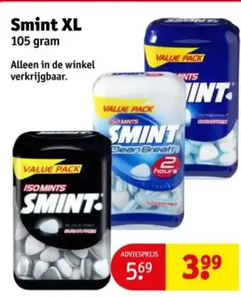 Kruidvat Smint XL aanbieding