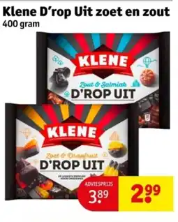 Kruidvat Klene D'rop Uit zoet en zout aanbieding