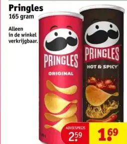 Kruidvat Pringles aanbieding