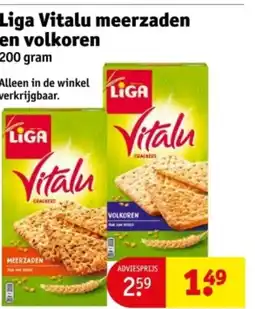 Kruidvat Liga Vitalu meerzaden en volkoren aanbieding