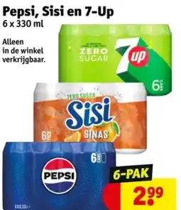 Kruidvat Pepsi, Sisi en 7-Up aanbieding