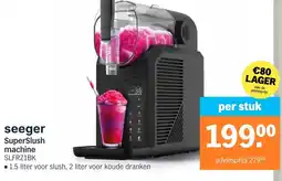 Albert Heijn seeger SuperSlush machine SLFRZ1BK aanbieding