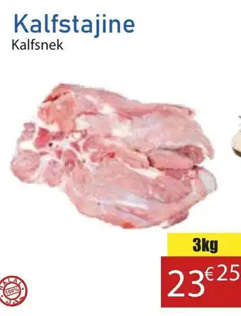 Tanger Markt Kalfstajine Kalfsnek aanbieding